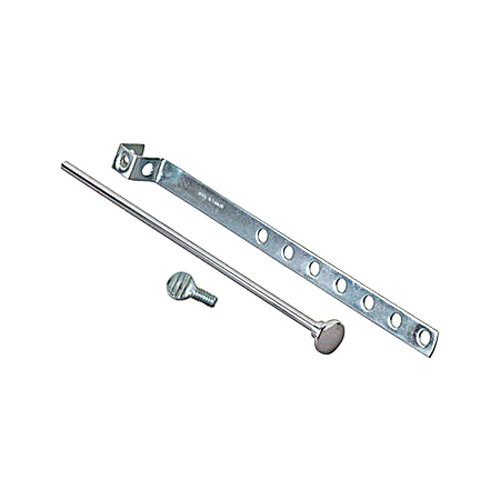 BRASS CRAFT SERVICE PARTS 250-081 Bathroom Pop Up Lift Rod Assembly, Chrome Finish, 3/16 x 8-In.