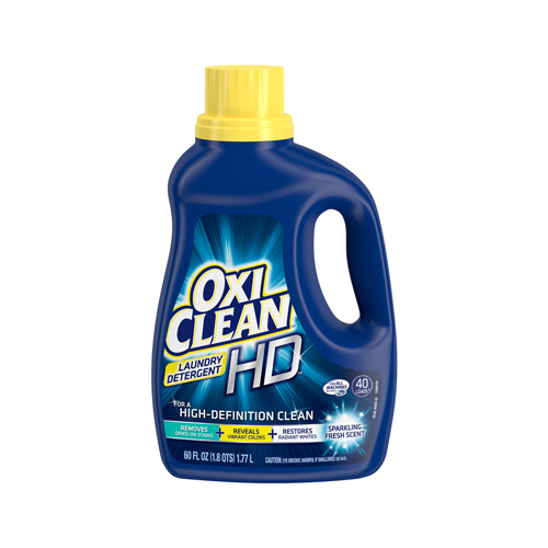 OxiClean 00002 Laundry Detergent, Liquid, Fresh Scent, 60-oz.