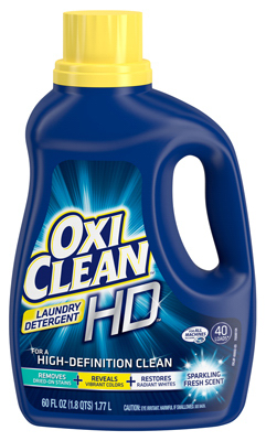 OxiClean 00002 HD Liquid Laundry Detergent, Fresh Scent, 60 oz.