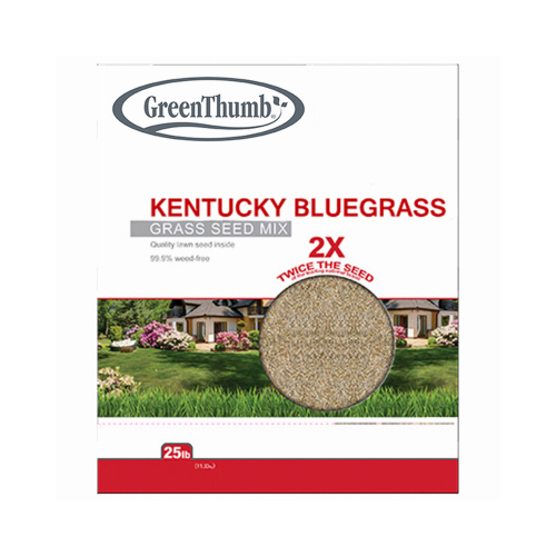 Kentucky Bluegrass Seed Mix, 25-Lbs. , Covers 12,500 Sq. Ft.