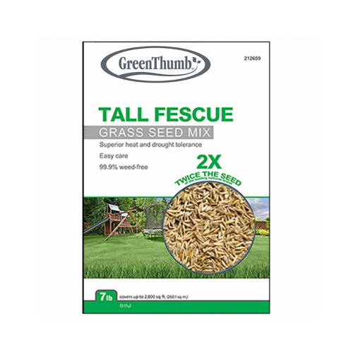 Barenbrug GTTF7 Tall Fescue Grass Seed Mix, 7-Lbs., Covers 1,750 Sq. Ft.