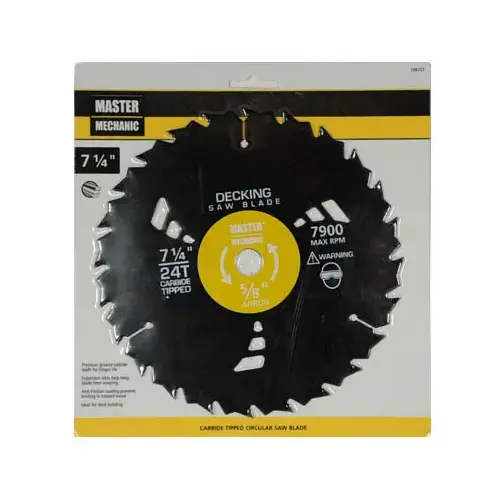 Decking Combo/Rip Circular Saw Blade, 24-Tooth x 7-1/4 -In.