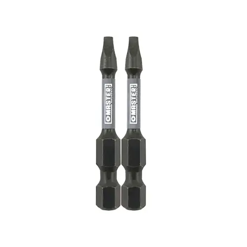 Impact Power Bit, Square SQ2, 2 In - pair