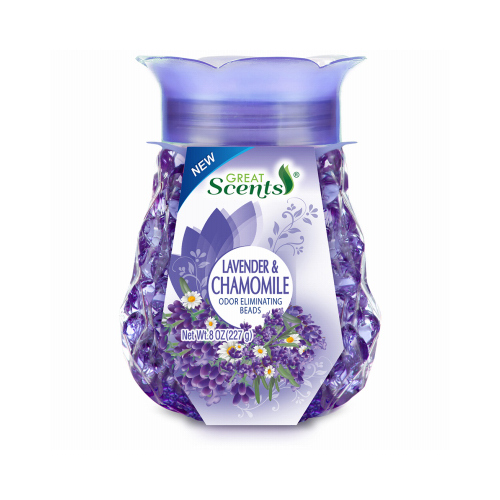 DELTA BRANDS, INC. 11938-12 Odor Neutralizing Beads, Refreshing Lavender & Chamomile, 8-oz.