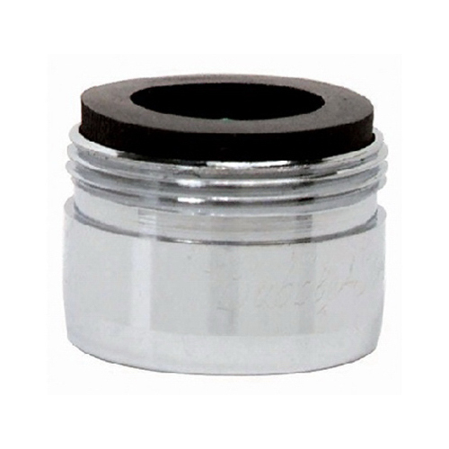 Faucet Aerator, Chrome Plated, 13/16-In. Male Thread