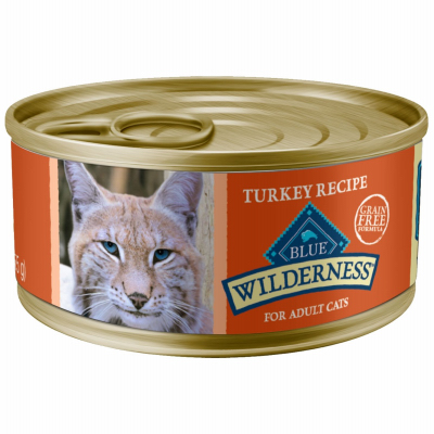 AMERICAN DISTRIBUTION & MFG CO 800451 Wilderness Cat Food, Turkey, 5.5-oz.