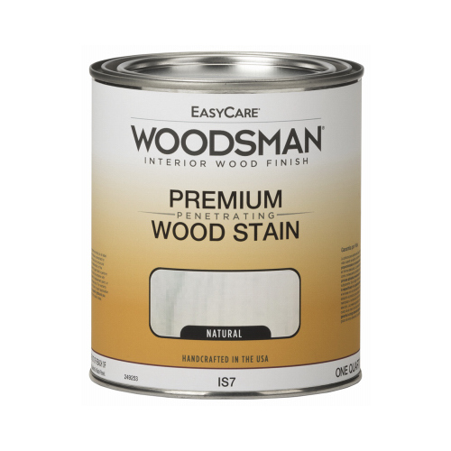 Woodsman Interior Stain, Oil Base, Natural, Qt.