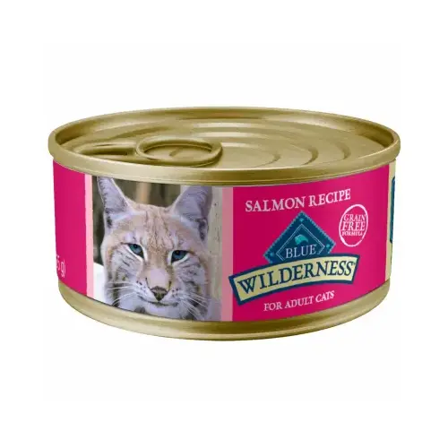 AMERICAN DISTRIBUTION & MFG CO 800450 Wilderness Cat Food, Salmon, 5.5-oz.