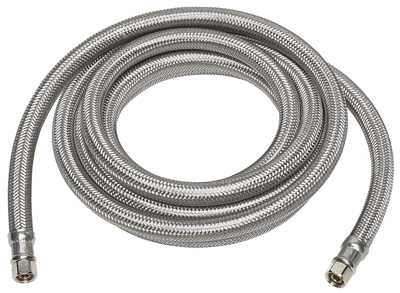 Homewerks Worldwide 7223-60-38-6 Dishwasher Supply Line, Stainless Steel, 3/8 Compression x 60-In.