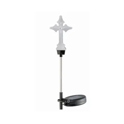 HEADWIND CONSUMER PRODUCTS 830-1337 Solar Color-Changing Cross Stake Light