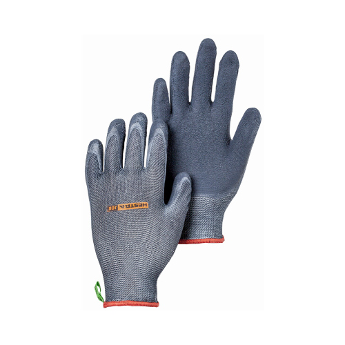 Latex Work Gloves, Denim Blue, Women's M