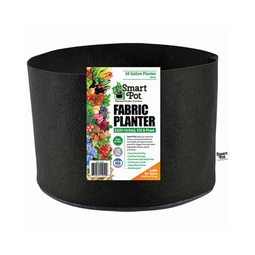 Smart Pot 11010 Pepper & Vegetable Container Garden, Black Fabric, 10-Gallons