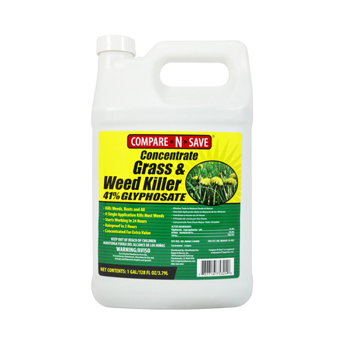 Compare N Save 75324 Weed & Grass Killer, Concentrate, 1-Gallon