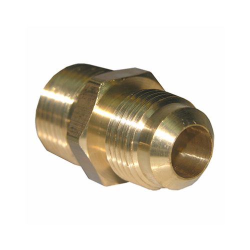 Brass Adapter, 1/2 Flare x 1/2-In. MPT