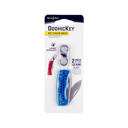 DoohicKey Key Chain Knife, Blue
