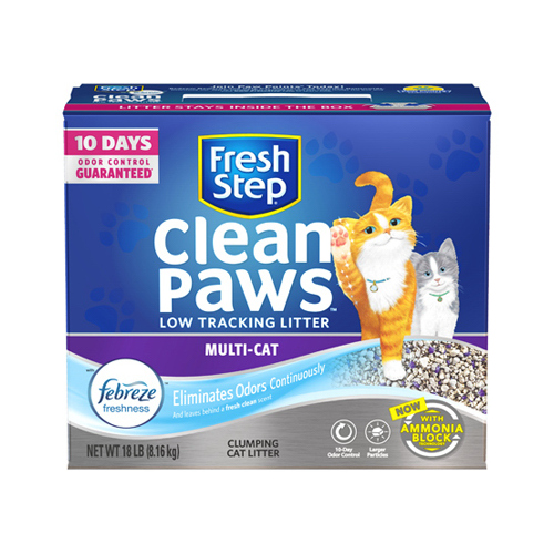 The Clorox Company 31886 Clean Paws Multi Cat Litter, 18-Lbs.