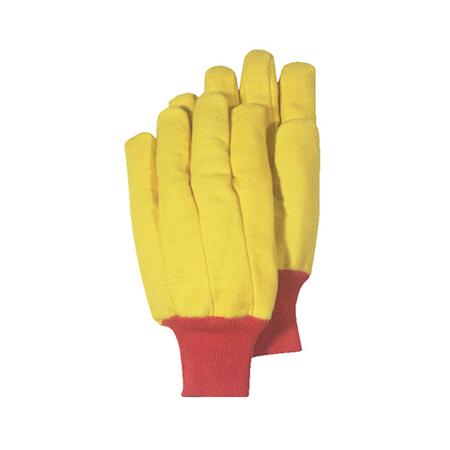 Heavy Napped Gold Fleece Chore Gloves, Lined, Men's S