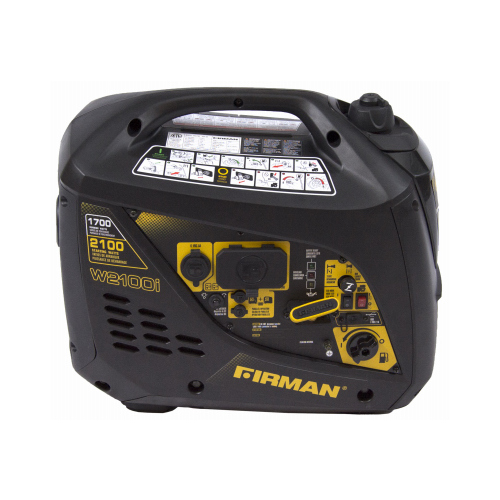 Firman W01781 Portable Inverter Generator, 1700/2100-Watt, 10 Hour Run Time