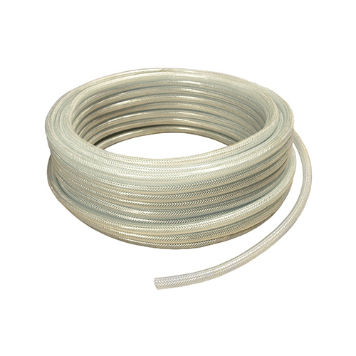 Reinforced Vinyl Tubing, Clear, 5/8-In. x 100-Ft.