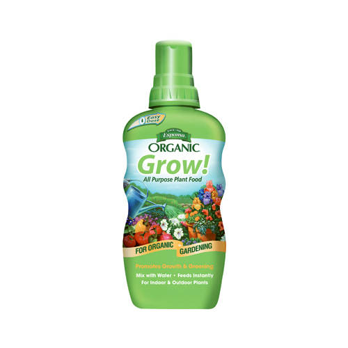 Grow All-Purpose Liquid Plant Organic Food, 16-oz. Concentrate