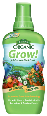 Espoma GR16 Grow All-Purpose Liquid Plant Organic Food, 16-oz. Concentrate