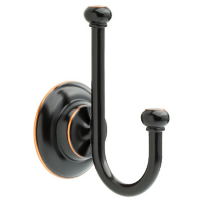 Delta 78435-OB2 Porter Collection Double Robe Hook, Oil-Rubbed Bronze