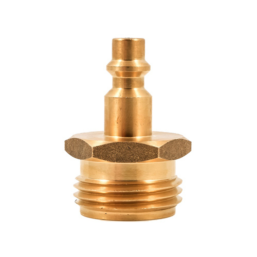 Quick Connect RV Blow Out Plug, Brass