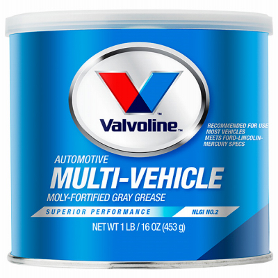 VALVOLINE OIL COMPANY VV632 Multi-Purpose Grease, Moly Fortified, 1-Lb.