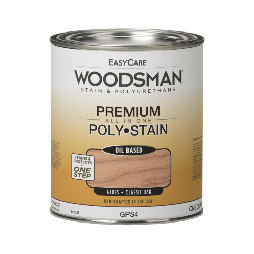 TRUE VALUE MFG COMPANY GPS4QT Woodsman Stain & Polyurethane In One