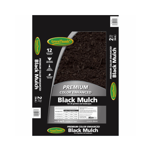 Colored Mulch, Black, 2-Cu. Ft.