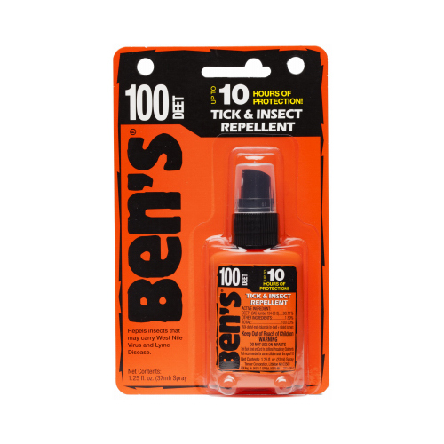 Insect Repellent, 100% Deet, 1.25-oz. Pump Spray