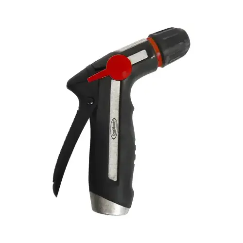 Water Nozzle, Rear-Trigger, Comfort-Grip, Adjustable Spray