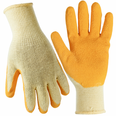 Big Time Products 9182-26 Work Gloves, Latex Coated Palm, Blue, M