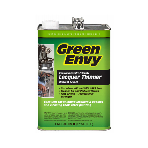 Green Envy Lacquer Thinner, 1-Gallon