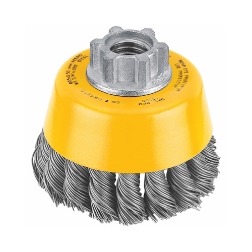 3-In. Knotted Wire Cup Brush