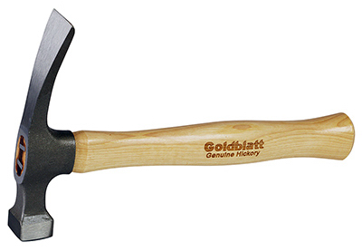 Goldblatt G06993 Brick Masonry Hammer, 20-oz.