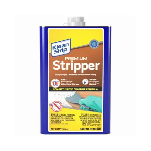 WM BARR QKPS301SC Fast Paint & Varnish Stripper, Brushable, Qt.
