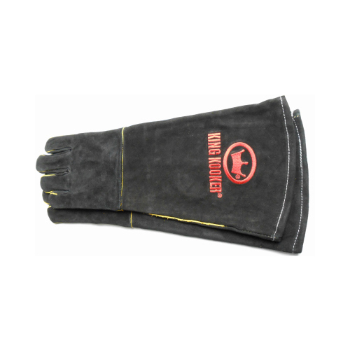 METAL FUSION 2015GB Leather Cooking / Grilling Gloves, 16-In.