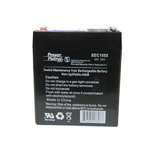 Electric Fence Battery, S20, 12-Volt, 5-Amp