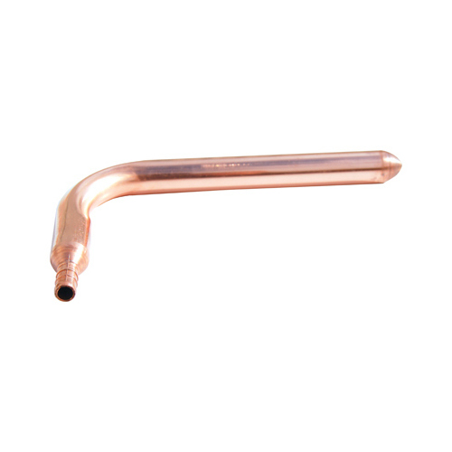 Pex Copper Stubout Pipe Elbow, Lead Free, 1/2 x 6 In.