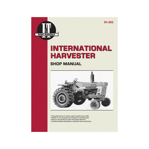 Tractor Manual For International Harvester Gas or Diesel Models