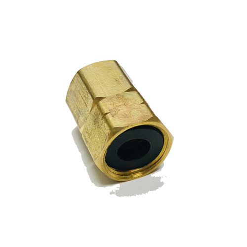 Compression Adapter, Brass, 3/8 x 3/8-In. Female