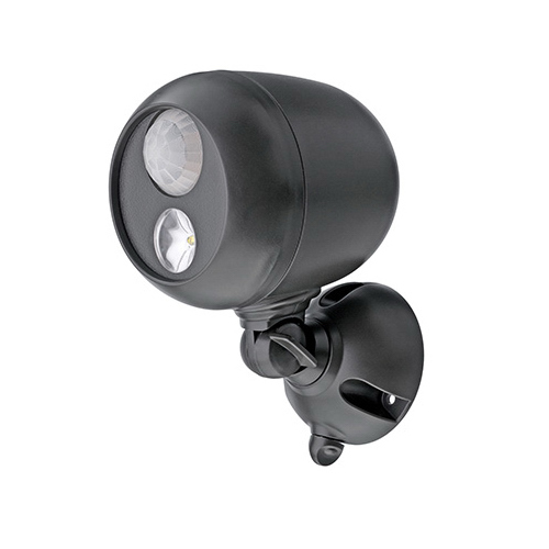 MR BEAMS/WIRELESS ENVIRONMENT LLC MB360-BRN-01-04 Motion-Sensing Spot Light, Wireless, 140 Lumens, Brown