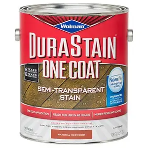 Zinsser 288087 Durastain Water Based Exterior Wood Stain, 1