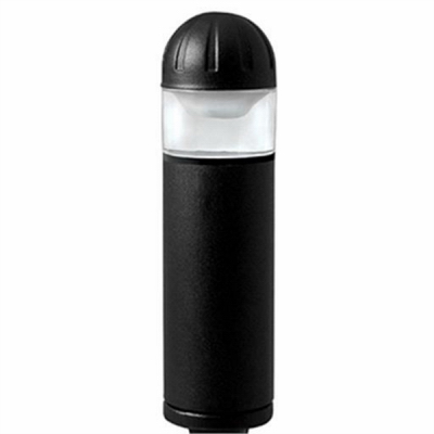 RIMPORTS LLC TV40374 LED Bollard Light, Black Aluminum, 14 Lumens, 1.75-Watt