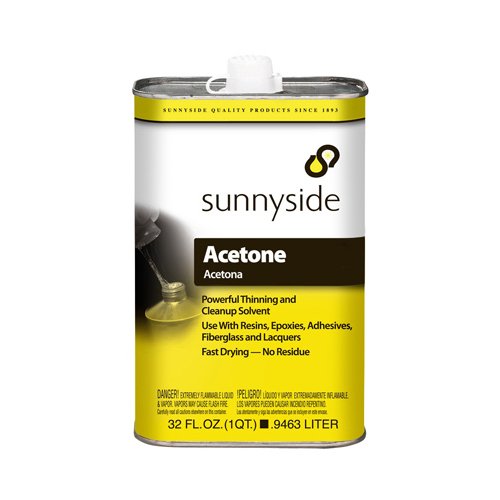 Sunnyside 84032 Acetone, 1Qt.