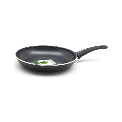 Ceramic Fry Pan, Diamond-Reinforced, Non-aluminum, 10-In.