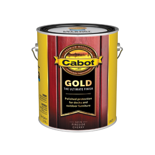 CABOT/VALSPAR CORP 19472-07 140.00.007 Floor Stain, Fireside Cherry, Liquid, 1 gal, Can