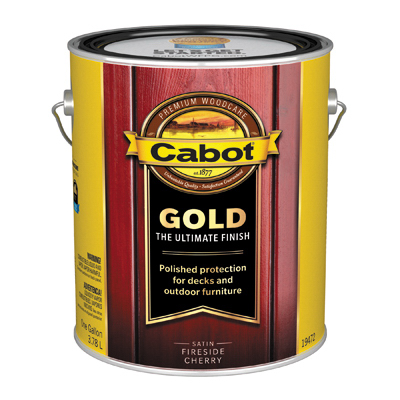 CABOT/VALSPAR CORP 19472-07 140.00.007 Floor Stain, Fireside Cherry, Liquid, 1 gal, Can