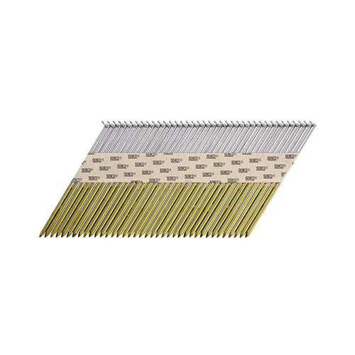 Collated Framing Nails, 34 Degree, Bright Finish, .131 x 3-1/2-In., 2,500-Ct.